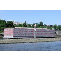 856_P6280089 Wohnschiff BIBI ALTONA im ehem Fischereihafen von Altona. (2005) | Grosse Elbstrasse - Bilder vom Altonaer Hafenrand.